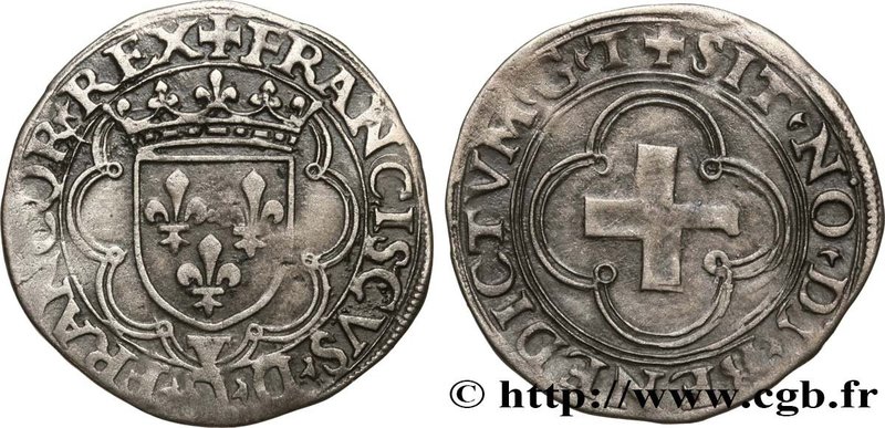 FRANCIS I
Type : Douzain à la croisette, 1er type 
Date : 19/03/1541 
Date : ...