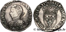 CHARLES IX
Type : Teston, 6e type 
Date : 1562 
Mint name / Town : Lyon 
Quantity minted : 140836 
Metal : silver 
Millesimal fineness : 898 ‰
...