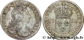 LOUIS XIV "THE SUN KING"
Type : Quarante-quatre sols de Strasbourg 
Date : 1710 
Mint name / Town : Strasbourg 
Quantity minted : 474512 
Metal :...