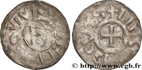 LANGRES - BISHOPRIC OF LANGRES - ANONYMOUS. Immobilization in the name of Louis IV d'Outremer or Transmarinus
Type : Denier 
Date : c. 980 
Date : ...