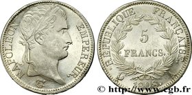 PREMIER EMPIRE / FIRST FRENCH EMPIRE
Type : 5 francs Napoléon Empereur, République française 
Date : 1808 
Mint name / Town : Paris 
Quantity mint...