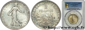 III REPUBLIC
Type : 2 francs Semeuse 
Date : 1914 
Mint name / Town : Castelsarrasin 
Quantity minted : 461.647 
Metal : silver 
Millesimal fine...