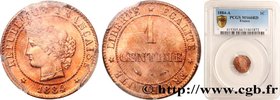 III REPUBLIC
Type : 1 centime Cérès 
Date : 1884 
Mint name / Town : Paris 
Quantity minted : 400.000 
Metal : bronze 
Diameter : 15 mm
Orienta...