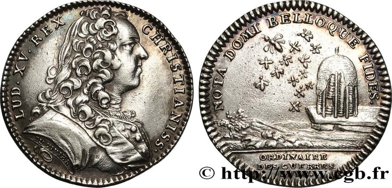 ORDINAIRE DES GUERRES (WAR ADMINISTRATION)
Type : LOUIS XV 
Date : 1737 
Mint...