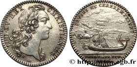 CHAMBRE AUX DENIERS
Type : Louis XV 
Date : 1742 
Metal : silver 
Diameter : 28,5 mm
Orientation dies : 6 h.
Weight : 8 g.
Edge : cannelée 
Ra...