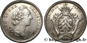ILE DE FRANCE - TOWNS AND GENTRY
Type : LOUIS XV - Louis de la Rochefoucauld 
Date : 1766 
Metal : silver 
Diameter : 30 mm
Orientation dies : 12...