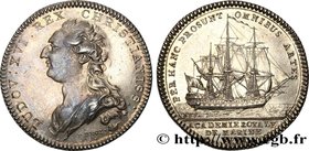 NAVY - ROYAL GALLEYS
Type : LOUIS XVI - Académie de Marine 
Date : 1778 
Metal : silver 
Diameter : 31 mm
Orientation dies : 6 h.
Weight : 9,55 ...