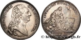 LOUIS XVI
Type : LOUIS XVI - SAINT-ANDRE-DES-ARCS 
Date : 1779 
Metal : silver 
Diameter : 30,5 mm
Orientation dies : 6 h.
Weight : 9,58 g.
Edg...