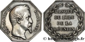 COLONIAL BANKS
Type : NAPOLEON III - Banque de l’île de la Réunion 
Date : (1845-1860) 
Date : n.d. 
Metal : silver 
Diameter : 32,5 mm
Orientat...