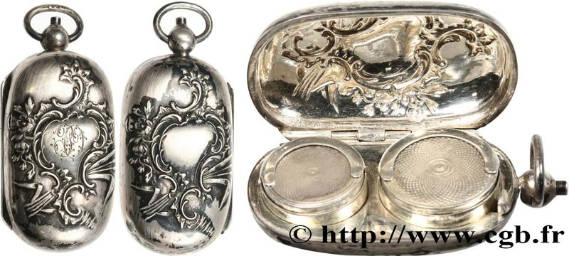 FRENCH THIRD REPUBLIC
Type : Porte-Louis gravé 
Date : n.d. 
Metal : silver ...