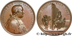 LOUIS XV THE BELOVED
Type : Médaille, Melchior, Cardinal de Polignac 
Date : 1730 
Mint name / Town : 75 - Paris 
Metal : bronze 
Diameter : 58 m...
