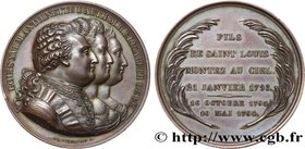 LOUIS XVI
Type : Médaille d’hommage à la famille royale 
Date : 1794 
Mint name / Town : 75 - Paris 
Metal : bronze 
Diameter : 40,5 mm
Engraver...