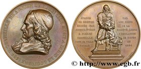 LOUIS-PHILIPPE I
Type : Médaille de Pierre Corneille 
Date : 1834 
Mint name / Town : 76 - Rouen 
Metal : copper 
Diameter : 61 mm
Engraver : DE...