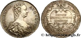 MARIE-THÉRÈSE D'AUTRICHE
Type : Médaille Marie-Thérèse, Société Numismatique de Vienne 
Date : 1888 
Metal : silver 
Diameter : 41,5 mm
Weight : ...
