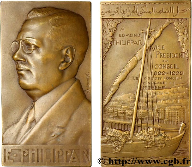 BANKS - CRÉDIT INSTITUTIONS
Type : Plaque, Edmond Philippar, Crédit foncier d’A...