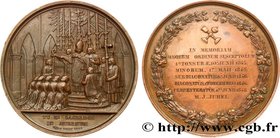 VATICAN AND PAPAL STATES
Type : Médaille d’ordination, M. J. Juhel 
Date : 1848 
Metal : copper 
Diameter : 60,5 mm
Weight : 113,2 g.
Edge : lis...