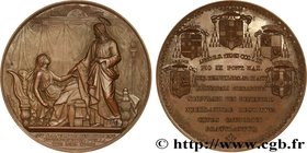 ITALY - PAPAL STATES - PIUS IX (Giovanni Maria Mastai Ferretti)
Type : Médaille, Réorganisation des diocèses hollandais 
Date : 1853 
Metal : bronz...