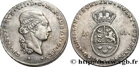 GERMANY - SCHLESWIG-HOLSTEIN - CHRISTIAN VII OF DENMARK
Type : Speciedaler ou pièce de 60 schilling 
Date : 1808 
Mint name / Town : Altona 
Metal...