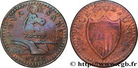 UNITED STATES OF AMERICA - MONNAYAGE POST-COLONIAL - NEW JERSEY
Type : Copper Cent 
Date : 1787 
Mint name / Town : New Jersey 
Quantity minted : ...