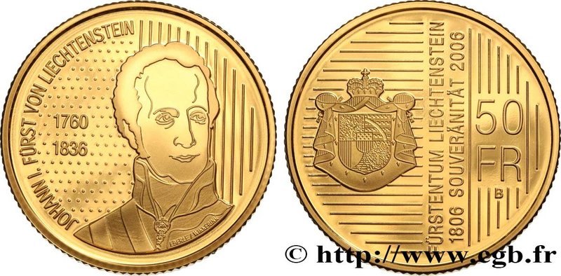 LIECHTENSTEIN - PRINCIPALITY OF LIECHTENSTEIN - HAN S ADAM III
Type : 50 Franke...