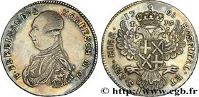 MALTA - FERDINAND DE HOMPESCH
Type : 15 Tari 
Date : 1798 
Mint name / Town : La Valette 
Quantity minted : - 
Metal : silver 
Diameter : 34 mm...