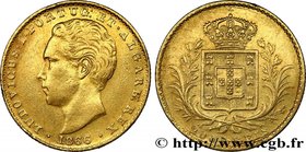 PORTUGAL
Type : 2000 Réis Louis Ier 
Date : 1866 
Quantity minted : 85750 
Metal : gold 
Millesimal fineness : 917 ‰
Diameter : 19,5 mm
Orienta...