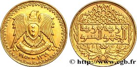 SYRIA
Type : 1/2 Pound 
Date : 1950 
Quantity minted : 100000 
Metal : gold 
Millesimal fineness : 680 ‰
Diameter : 19 mm
Orientation dies : 6 ...