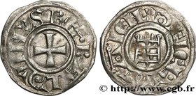 HOLY GROUND - KINGDOM OF JERUSALEM - BALDWIN III
Type : Denier 
Date : c. 1150 
Date : n.d. 
Mint name / Town : Jérusalem 
Metal : silver 
Diame...
