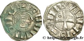 CRUSADES - PRINCIPALITY OF ANTIOCHUS - BOHEMOND III
Type : Denier 
Date : c. 1149-1163 
Date : n.d. 
Mint name / Town : Antioche 
Metal : silver ...