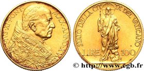 VATICAN - PIUS XI (Achille Ratti)
Type : 100 Lire 
Date : 1936 
Mint name / Town : Rome 
Quantity minted : 8239 
Metal : gold 
Millesimal finene...