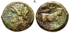 Campania. Neapolis 270-250 BC. Bronze Æ