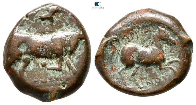Apulia. Arpi 300-200 BC. 
Bronze Æ

21 mm., 7,78 g.



very fine