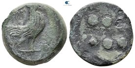 Sicily. Panormos 415-405 BC. Hemilitron Æ