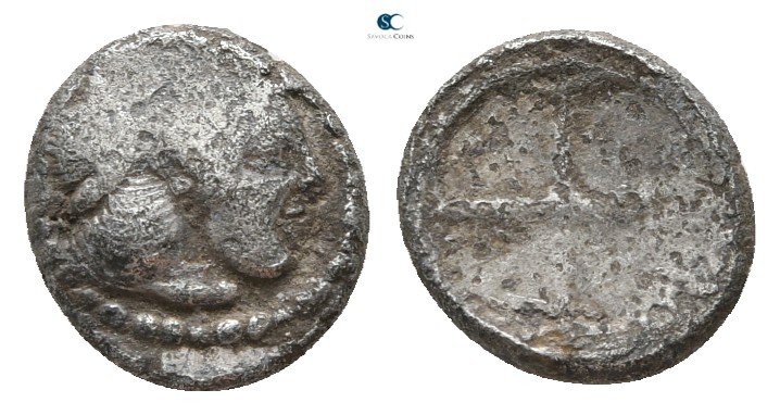 Sicily. Syracuse. Hieron I. 478-466 BC. Deinomenid Tyranny
Litra AR

9 mm., 0...