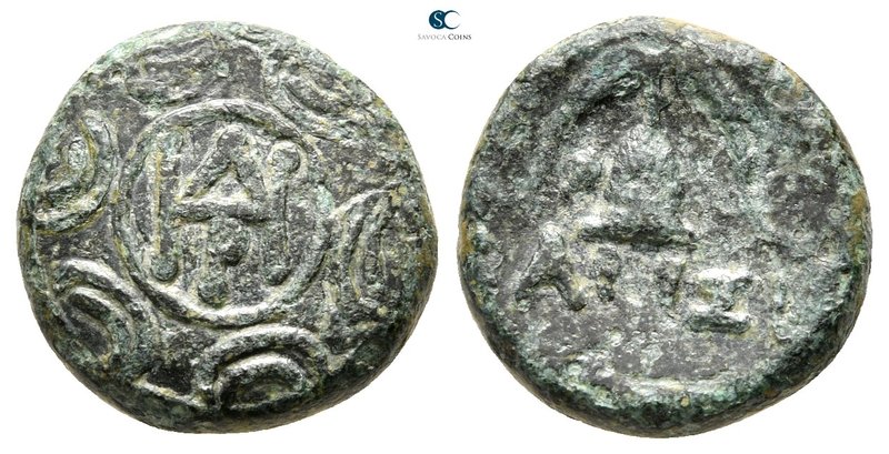 Kings of Macedon. Uncertain mint in Macedon. Demetrios I Poliorketes 306-283 BC....