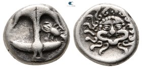 Thrace. Apollonia Pontica circa 450-400 BC. Drachm AR