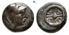 Thrace. Mesembria 351-341 BC. Bronze Æ