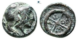 Thrace. Mesembria circa 350-250 BC. Bronze Æ