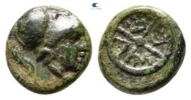 Thrace. Mesembria 350-200 BC. Bronze Æ