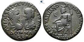 Moesia Inferior. Marcianopolis. Septimius Severus - Julia Domna AD 193-211. Pentassarion Æ