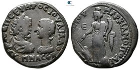 Moesia Inferior. Marcianopolis. Septimius Severus - Julia Domna AD 193-211. Pentassarion Æ