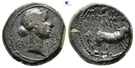 Macedon. Pella or Dium. Augustus 27 BC-AD 14. Bronze Æ