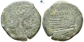 L. Licinius Murena 169-159 BC. Rome. As Æ