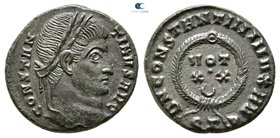 Constantinus I the Great AD 306-337. Ticinum. Follis Æ