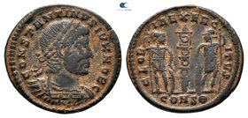 Constantinus II, as Caesar AD 317-337. Constantinople. Nummus Æ
