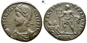 Constantinus II AD 337-340. Antioch. Follis Æ