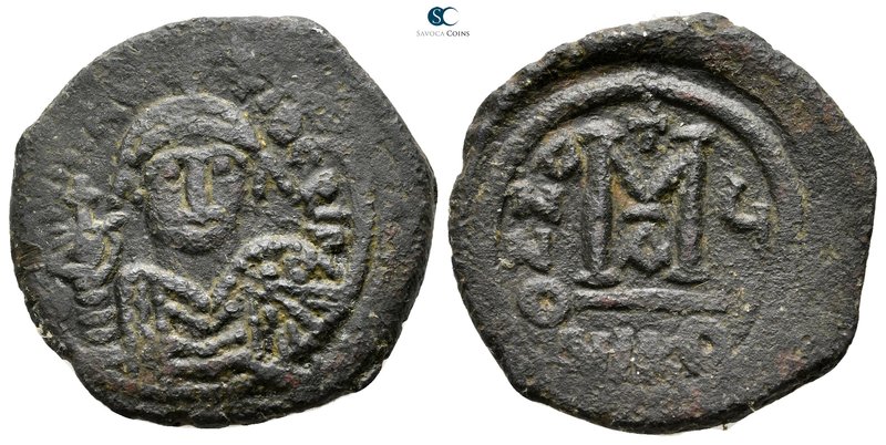 Maurice Tiberius AD 582-602. Nikomedia
Follis Æ

29 mm., 12,00 g.



very...
