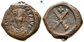Phocas. AD 602-610. Constantinople. Decanummium Æ