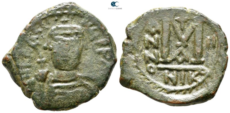Heraclius AD 610-641. Nikomedia
Follis Æ

29 mm., 12,65 g.



nearly very...
