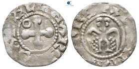 AD 1157-1276. Valence. Denier AR